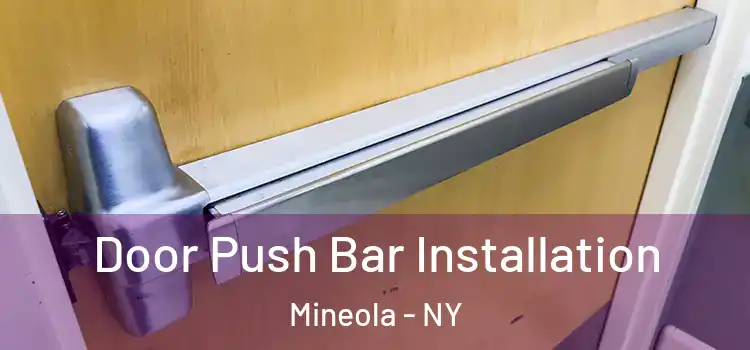  Door Push Bar Installation Mineola - NY