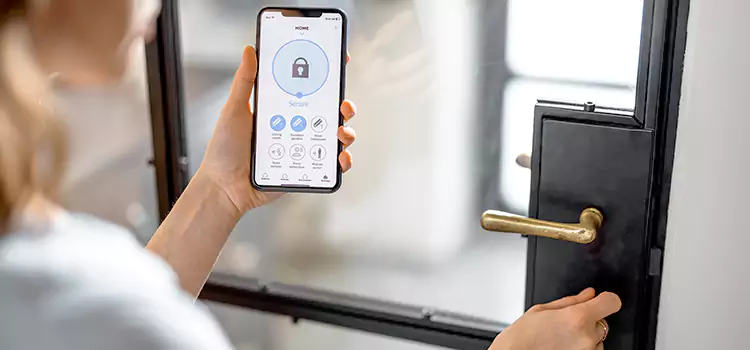 Fingerprint Door Lock Installation Mineola