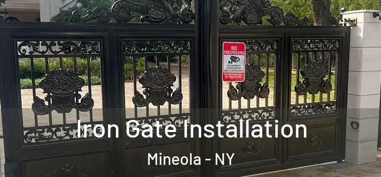  Iron Gate Installation Mineola - NY
