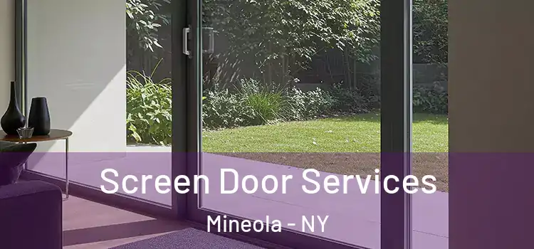 Screen Door Services Mineola - NY
